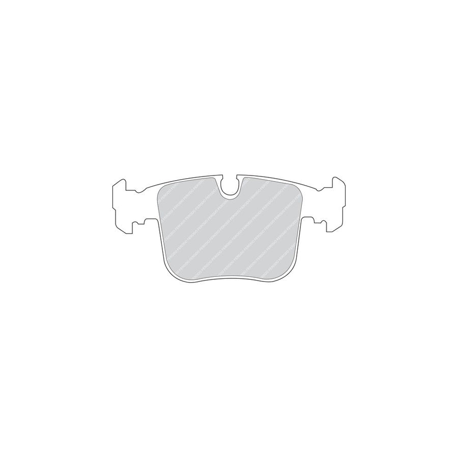Ferodo Fsl1301 Brake Pad Set Fuse Technology Prepared For Wear Indicator
