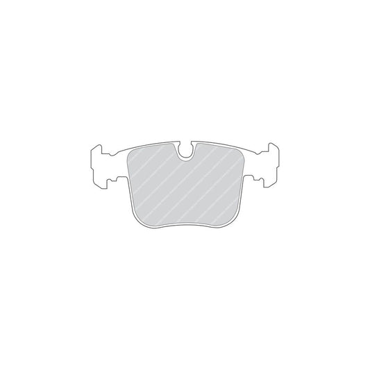 Ferodo Fsl1301 Brake Pad Set Fuse Technology Prepared For Wear Indicator