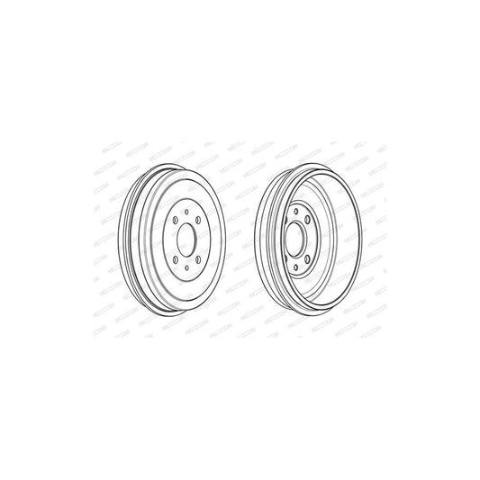 Ferodo Sl Fsl1469 Brake Pad Set Not Prepared For Wear Indicator