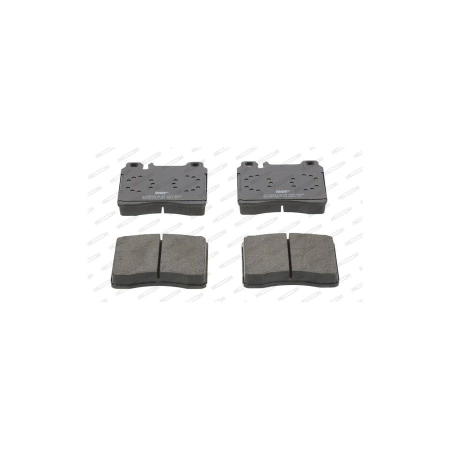 Ferodo Premier Fdb102 Brake Pad Set Prepared For Wear Indicator With Accessories