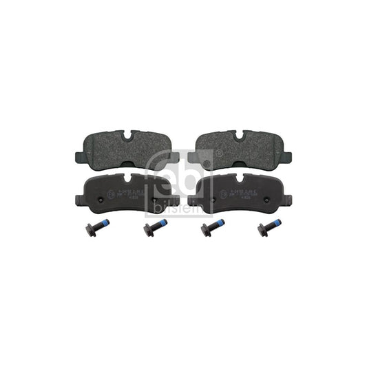 Febi Bilstein 116118 Brake Pad Set Rear Axle Prepared For Wear Indicator With Bolts Screws
