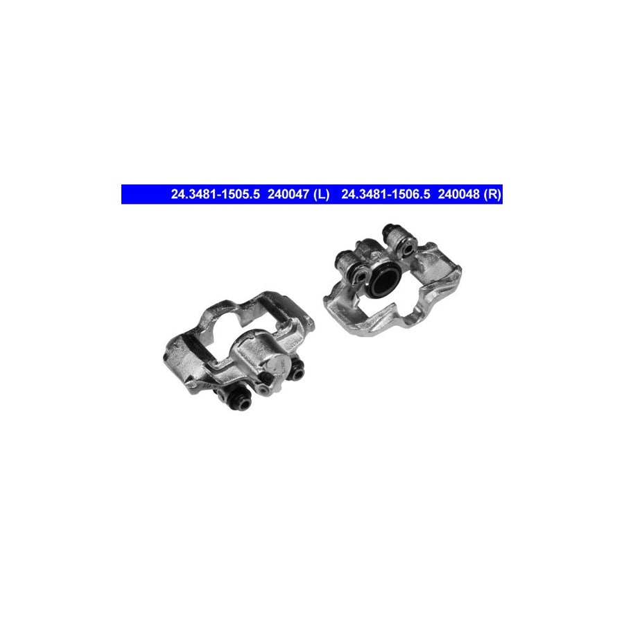 ATE 24 3481 1506 5 Brake Caliper without holder