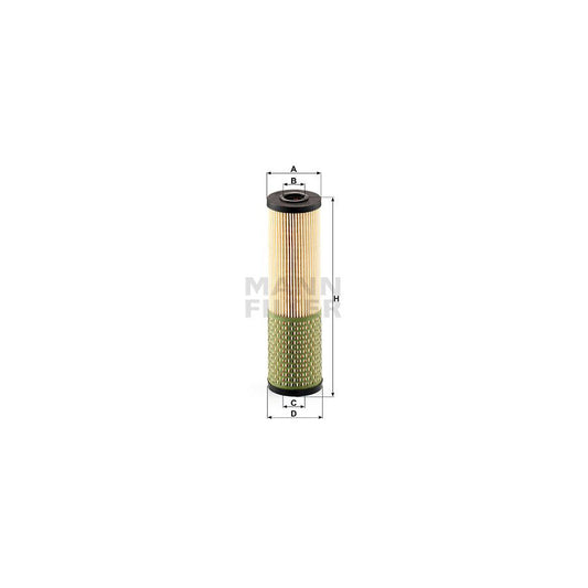 MANN-FILTER HU 736 x Oil Filter with seal, Filter Insert
