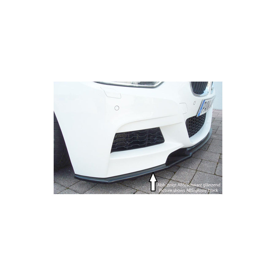 Rieger BMW F30 F31 Front Splitter (Inc. 320i, 335i & 340i)