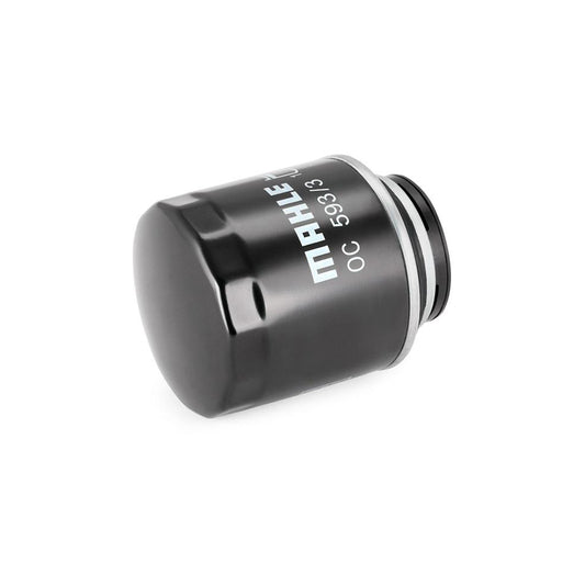MAHLE ORIGINAL OC 593/3 Oil Filter Spin-on Filter, with one anti-return valve