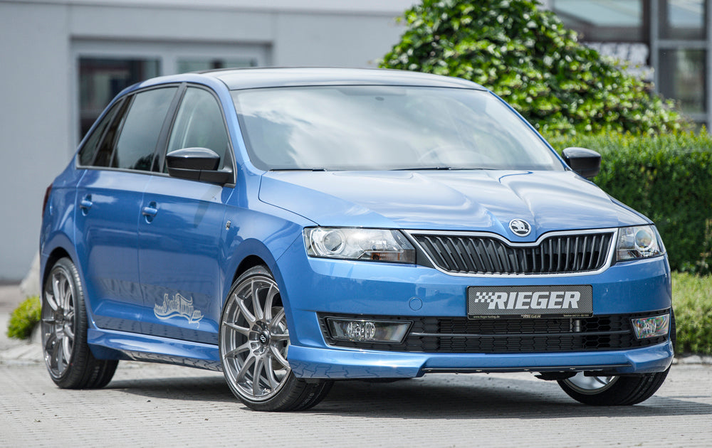 Rieger 00079020 Skoda NH Rapid Front Splitter