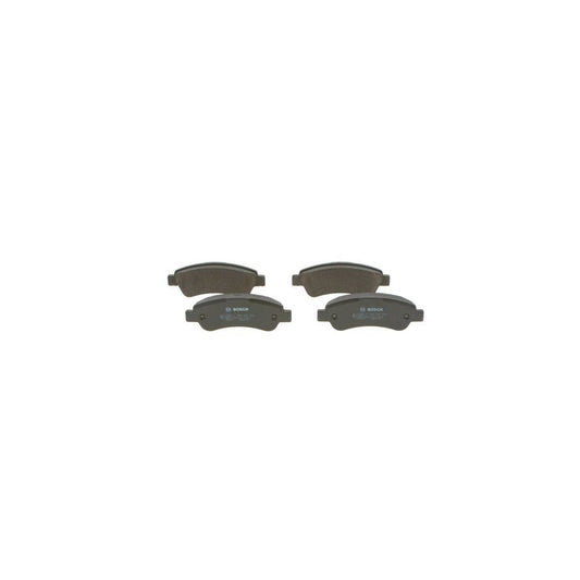 Bosch 0986495254 Brake Pad Set With Anti Squeak Plate With Mounting Manual BP1555