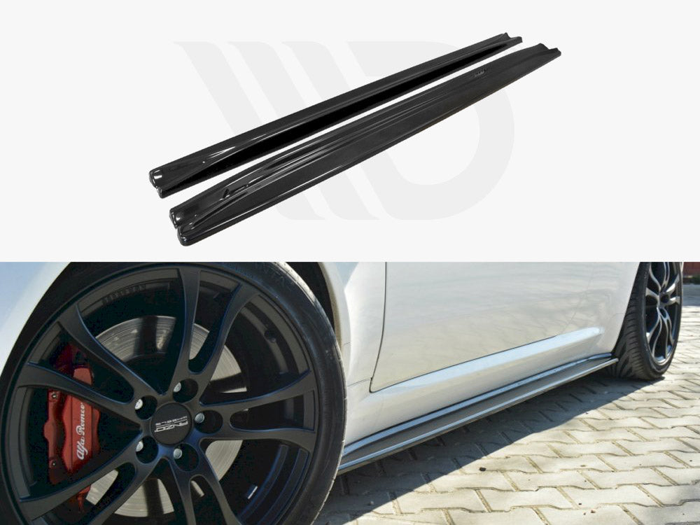Maxton Design AL-BR-1-SD1T Side Skirts Diffusers Alfa Romeo Brera | Duco Car Parts UK Car Parts