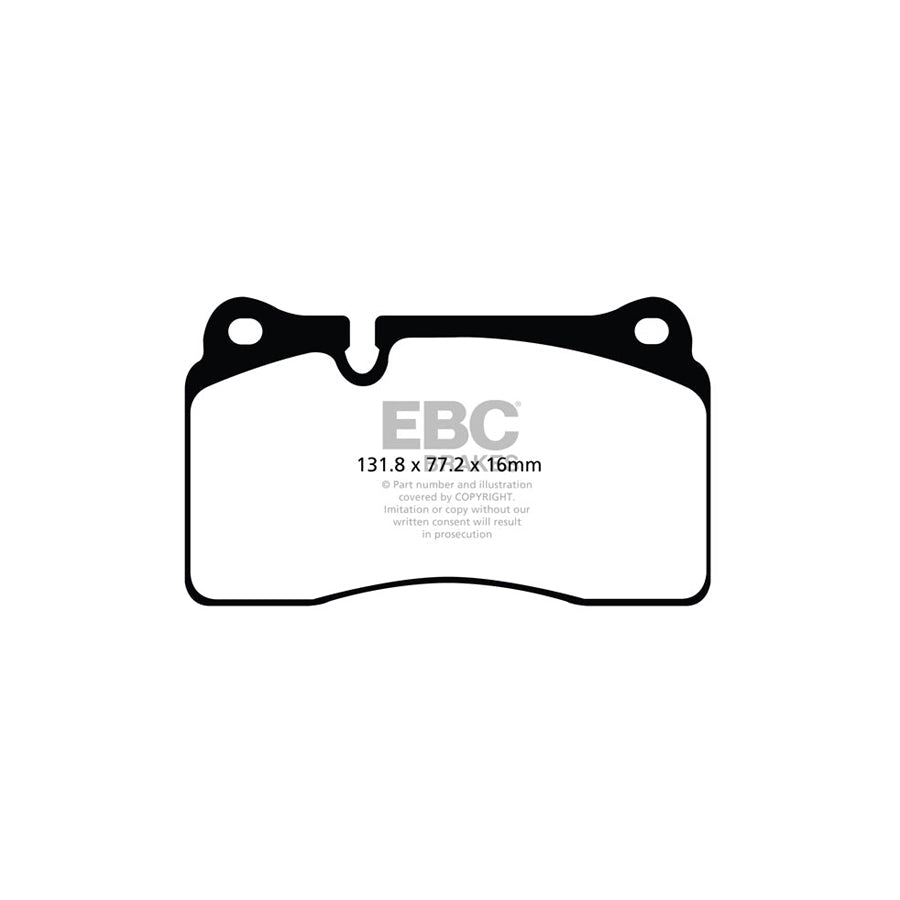 EBC PLK1018 Audi 8J TTRS Yellowstuff Pads and Brake Line Performance Pack - TRW Caliper 2 | Duco Car Parts UK Car Parts