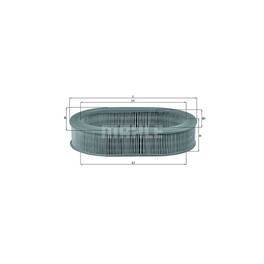 MAHLE ORIGINAL LX 698 Air Filter Filter Insert