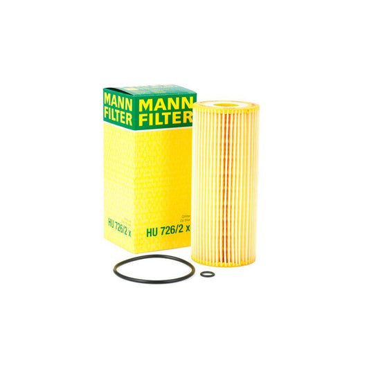 MANN-FILTER HU 726/2 x Oil Filter with seal, Filter Insert