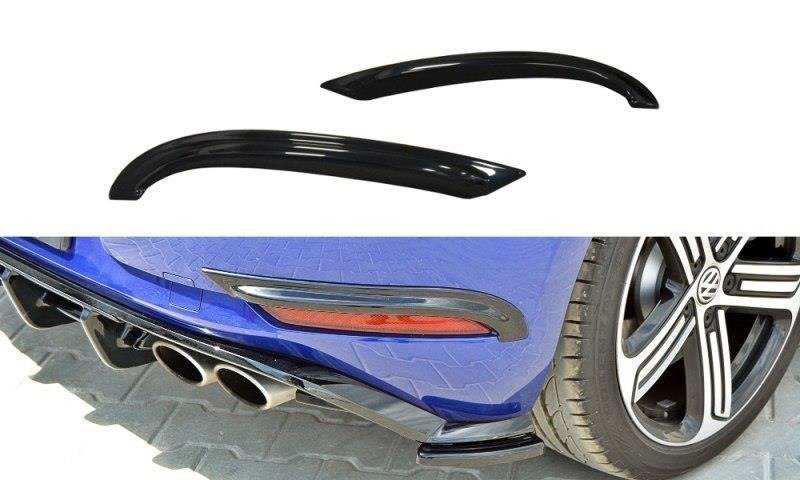 Maxton Design VW-GO-7F-R-RV1T Rear Frames for Lights Volkswagen Golf R / R-Line MK7.5 | Duco Car Parts UK Car Parts