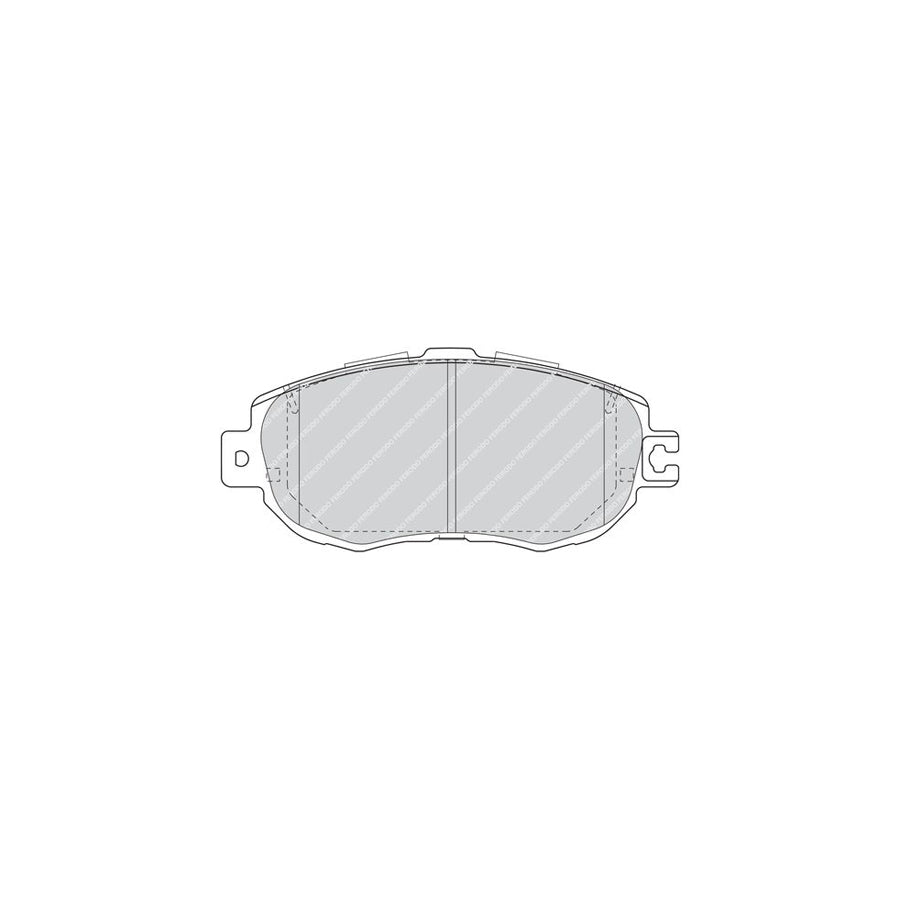 Ferodo Premier Fdb1558 Brake Pad Set For Lexus Ls I Xf10 Not Prepared For Wear Indicator