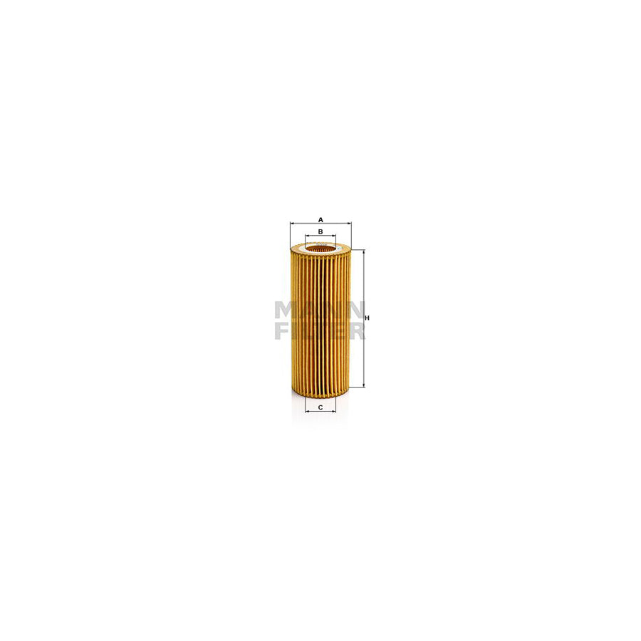MANN-FILTER HU 722 z Oil Filter Filter Insert