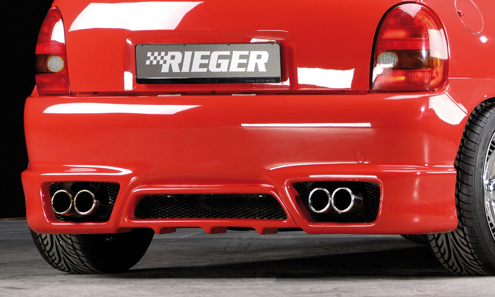 Rieger 00058828 Opel Corsa B Rear Bumper