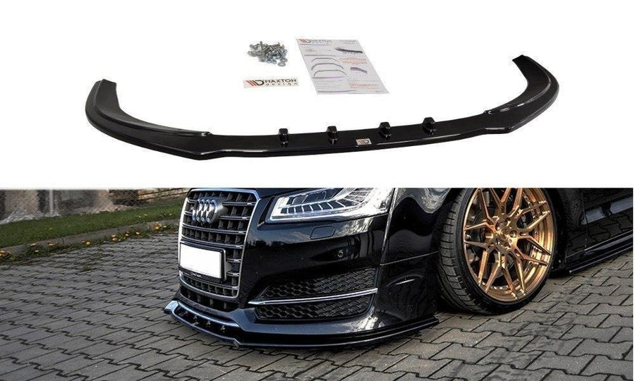 Maxton Design AU-S8-D4-FD1T Front Splitter V.1 Audi S8 D4 FL | Duco Car Parts UK Car Parts
