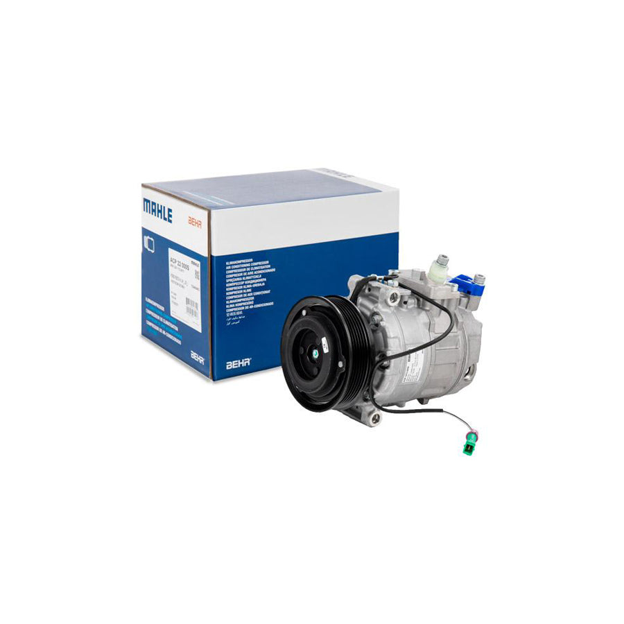 MAHLE ORIGINAL ACP 1073 000S Compressor, air conditioning PAG 46, Refrigerant: R 134a, with seal ring