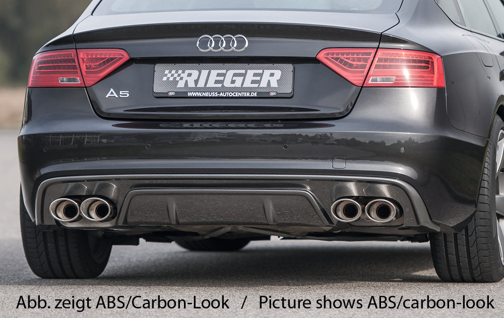 Rieger 00055479 Audi B8 B81 Rear Diffuser (A5 & S5)