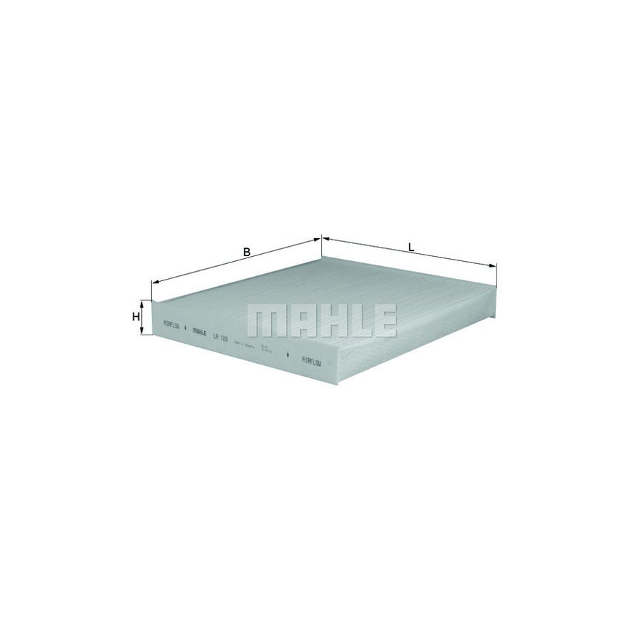 MAHLE ORIGINAL LA 189 Pollen filter Particulate Filter