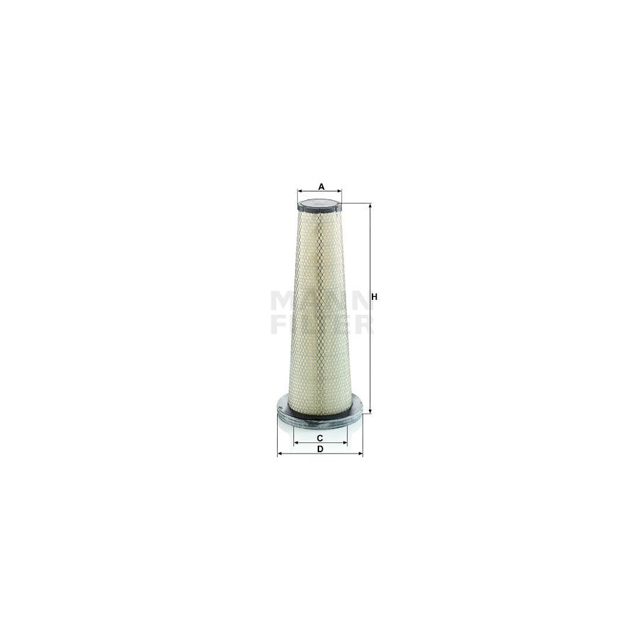 MANN-FILTER HU 816/1 x Oil Filter Filter Insert