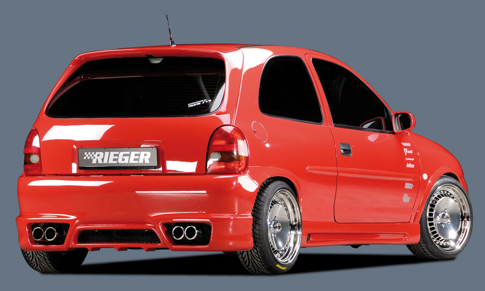 Rieger 00058828 Opel Corsa B Rear Bumper