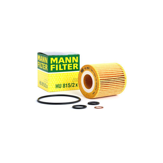 MANN-FILTER HU 815/2 x Oil Filter with seal, Filter Insert