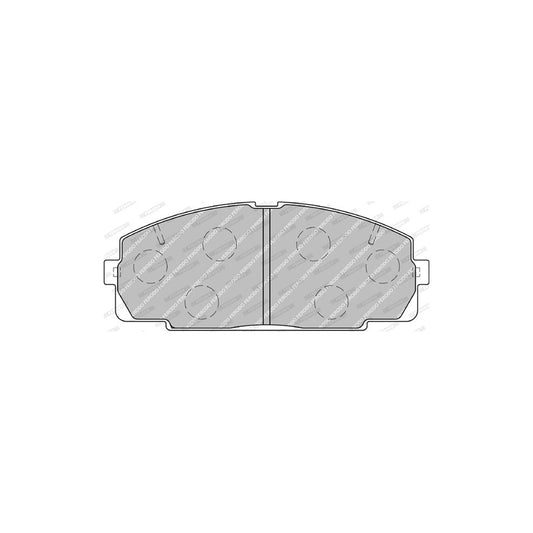 Ferodo Premier Eco Friction Fvr1884 Brake Pad Set Not Prepared For Wear Indicator Without Accessories