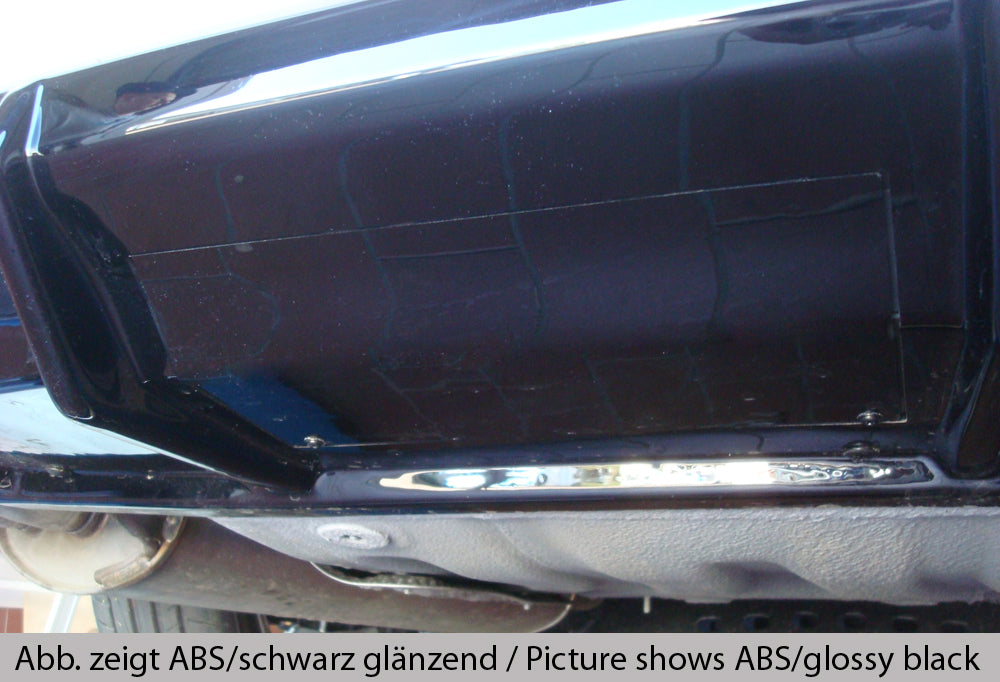 Rieger 00079019 Skoda 5E Octavia Rear Diffuser -  Matte Black