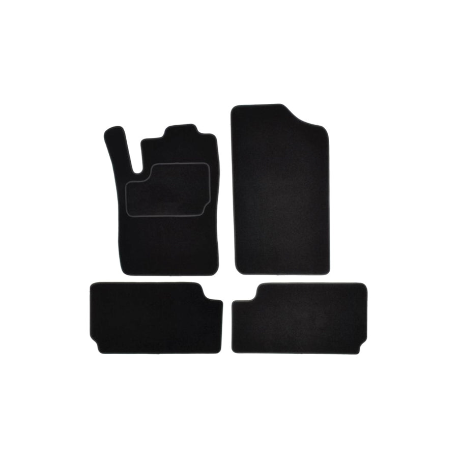 MAMMOOTH Tailored A041 CIT305 PRM 01 Floor mat set for CITRO??? Xsara Picasso (N68) Textile, Front and Rear, Quantity: 4, Black