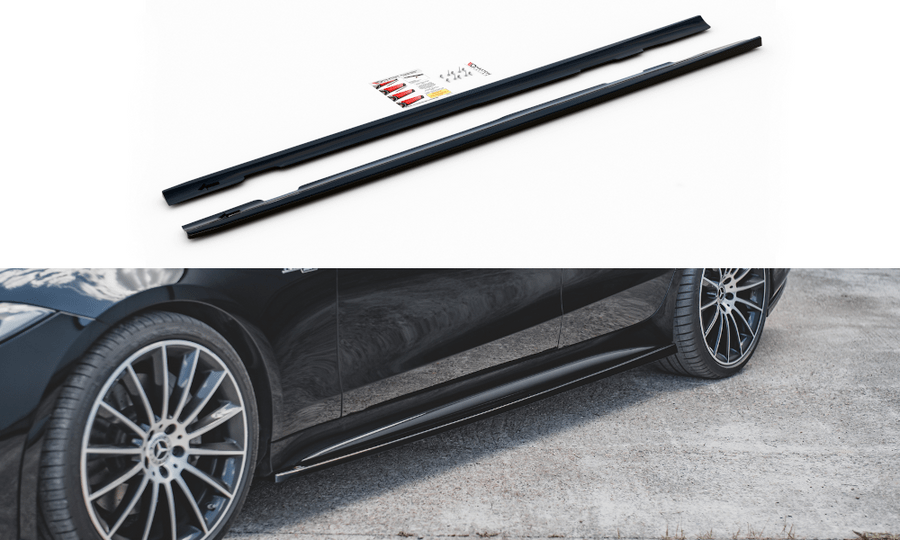 Maxton Design ME-CLS-257-AMGLINE-SD1T Side Skirts Diffusers Mercedes Benz CLS-Class C257 AMG-Line | Duco Car Parts UK Car Parts