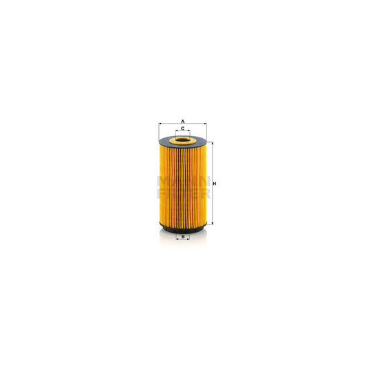 MANN-FILTER HU 8010 z Oil Filter with seal, Filter Insert