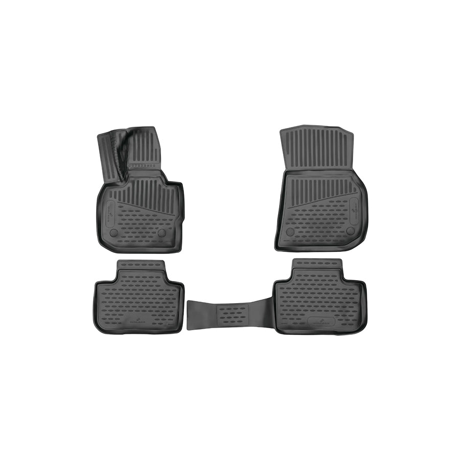 WALSER XTR 75011 Floor mat set Front and Rear