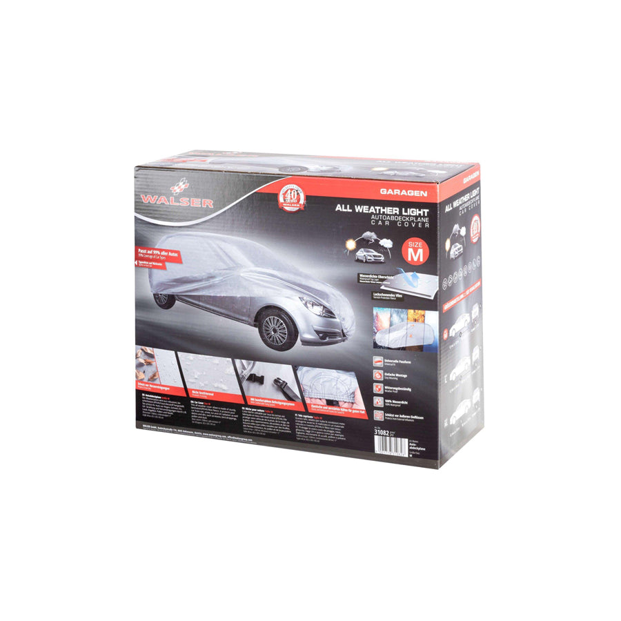 WALSER All Weather Light 31082 Car cover M 165x432 cm, Grey