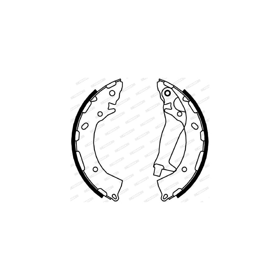 FERODO PREMIER FSB4047 Brake Shoe Set
