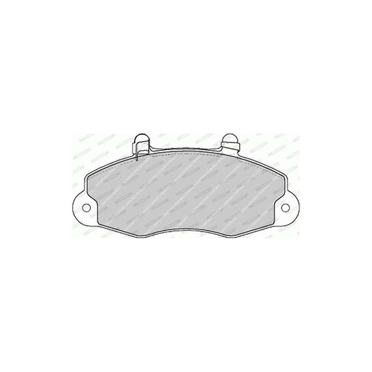 Ferodo Premier Eco Friction Fvr1338 Brake Pad Set For Ford Transit Not Prepared For Wear Indicator With Accessories