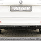 Rieger 00079019 Skoda 5E Octavia Rear Diffuser -  Matte Black