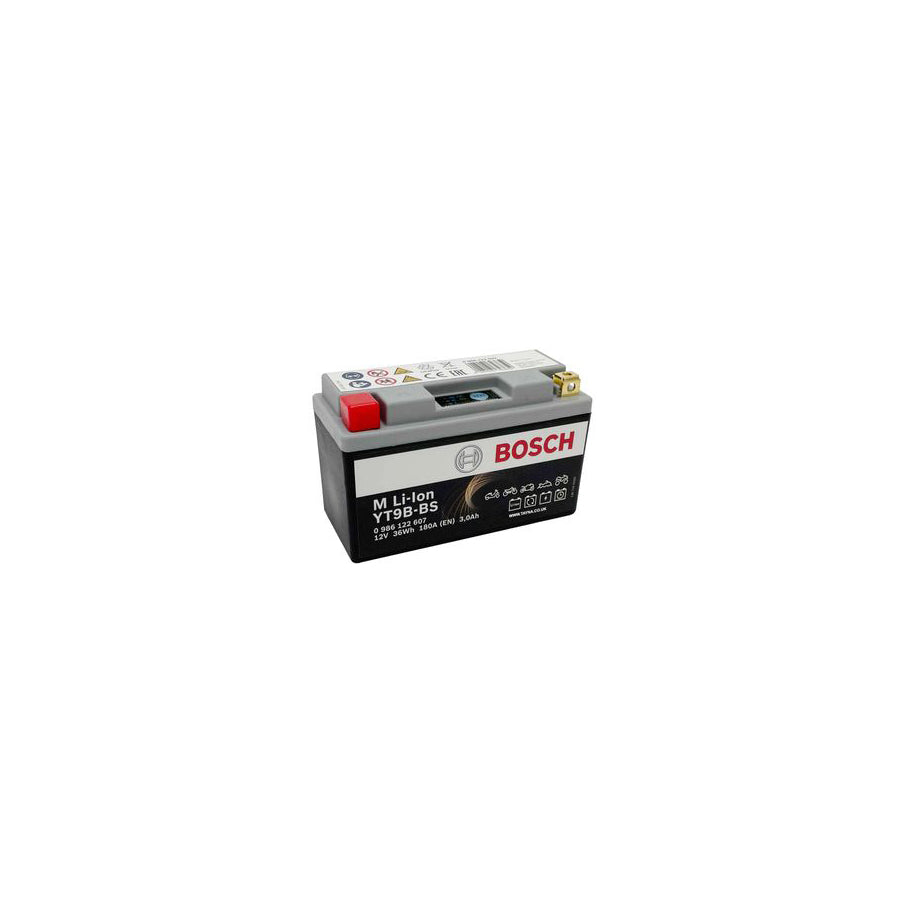 Bosch LT9B-BS Lithium Bike Battery 12V YT9B-BS | Duco Car Parts UK Car Parts