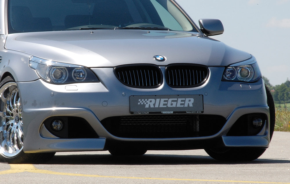 Rieger 00053616 BMW 5 Series E60 E61 Front Bumper