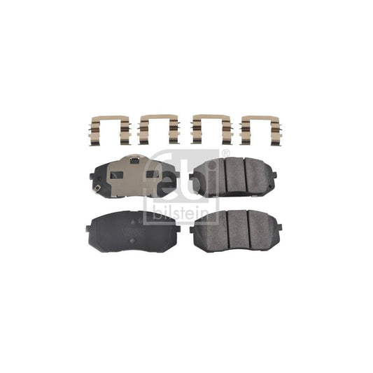 Febi Bilstein 116333 Brake Pad Set Front Axle With Acoustic Wear Warning