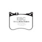 EBC Mercedes-Benz W/X222 A/C217 R231 Greenstuff 2000 Series Sport Front Brake Pads - Brembo Caliper (Inc. S500, S560, SL500 & SL400) (Pair)