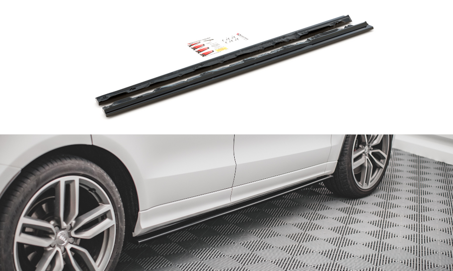 Maxton Design AU-SQ5-1-SD1T Side Skirts Diffusers Audi SQ5 MK1 8R | Duco Car Parts UK Car Parts