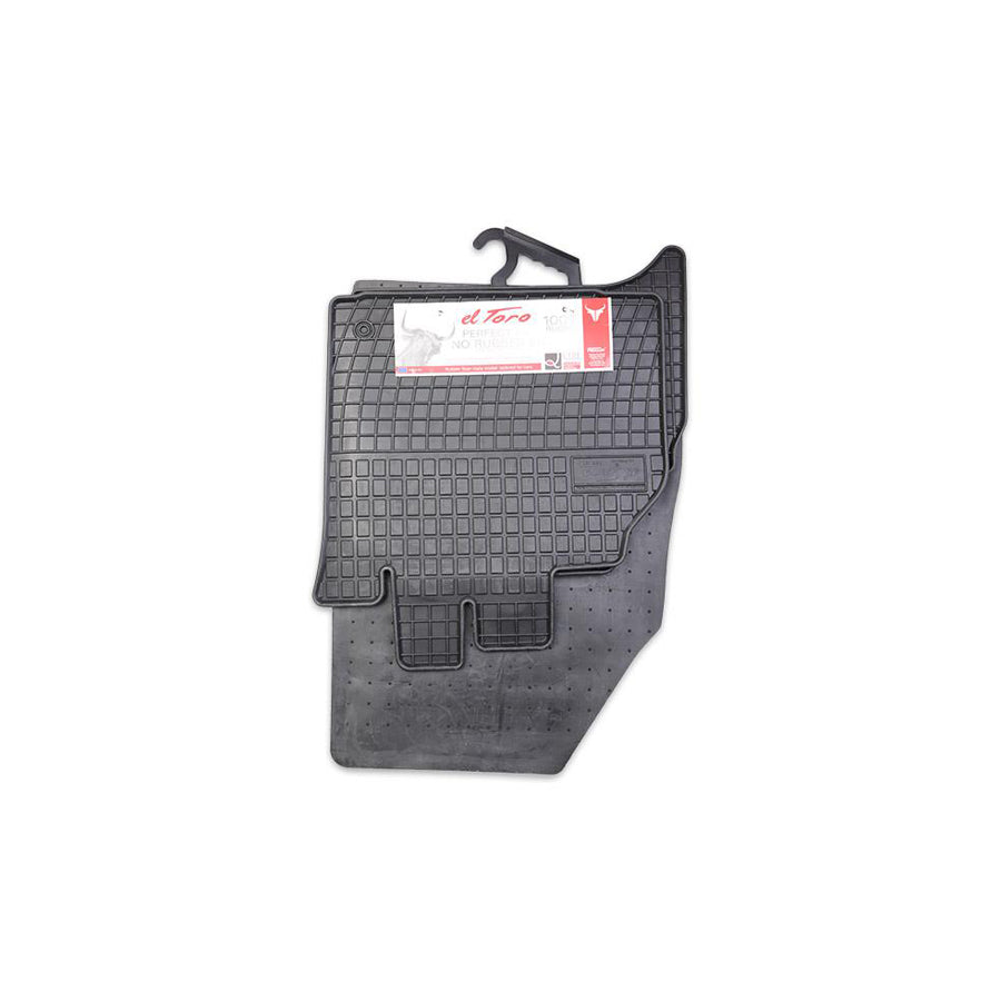 FROGUM Tailored 0754 Floor mat set Elastomer, Front and Rear, Quantity: 5, Black, (LHD)