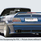 Rieger 00049037 BMW 3 Series E36 Rear Bumper