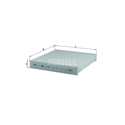 MAHLE ORIGINAL LA 184 Pollen filter Particulate Filter