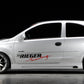 Rieger 00058926 Opel Corsa C Right Side Skirt -  Matte Black