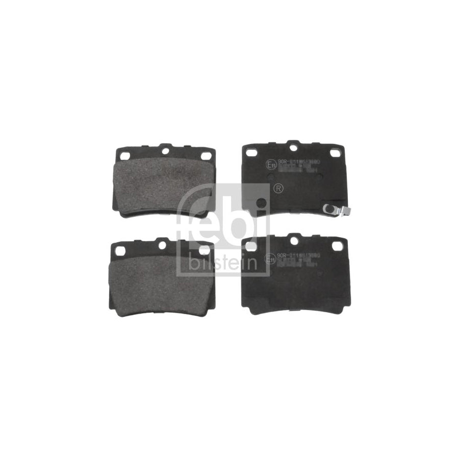 Febi Bilstein 170625 Brake Pad Set For Mitsubishi Pajero Shogun Sport Rear Axle With Acoustic Wear Warning