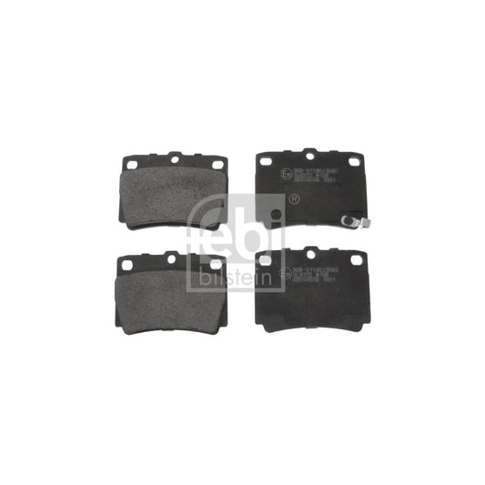 Febi Bilstein 170625 Brake Pad Set For Mitsubishi Pajero Shogun Sport Rear Axle With Acoustic Wear Warning