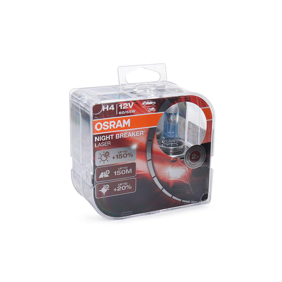 OSRAM 64193NL-HCB Bulb, spotlight H4 12V 60/55W P43t 4200K Halogen