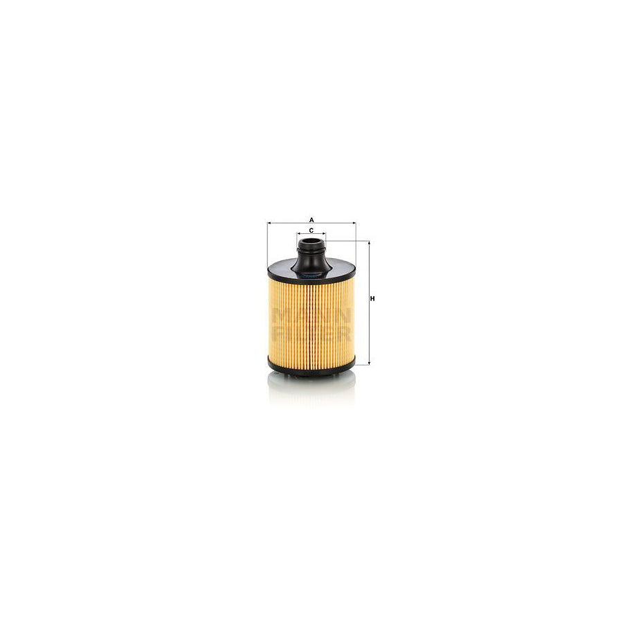 MANN-FILTER HU 9011 z Oil Filter with seal, Filter Insert