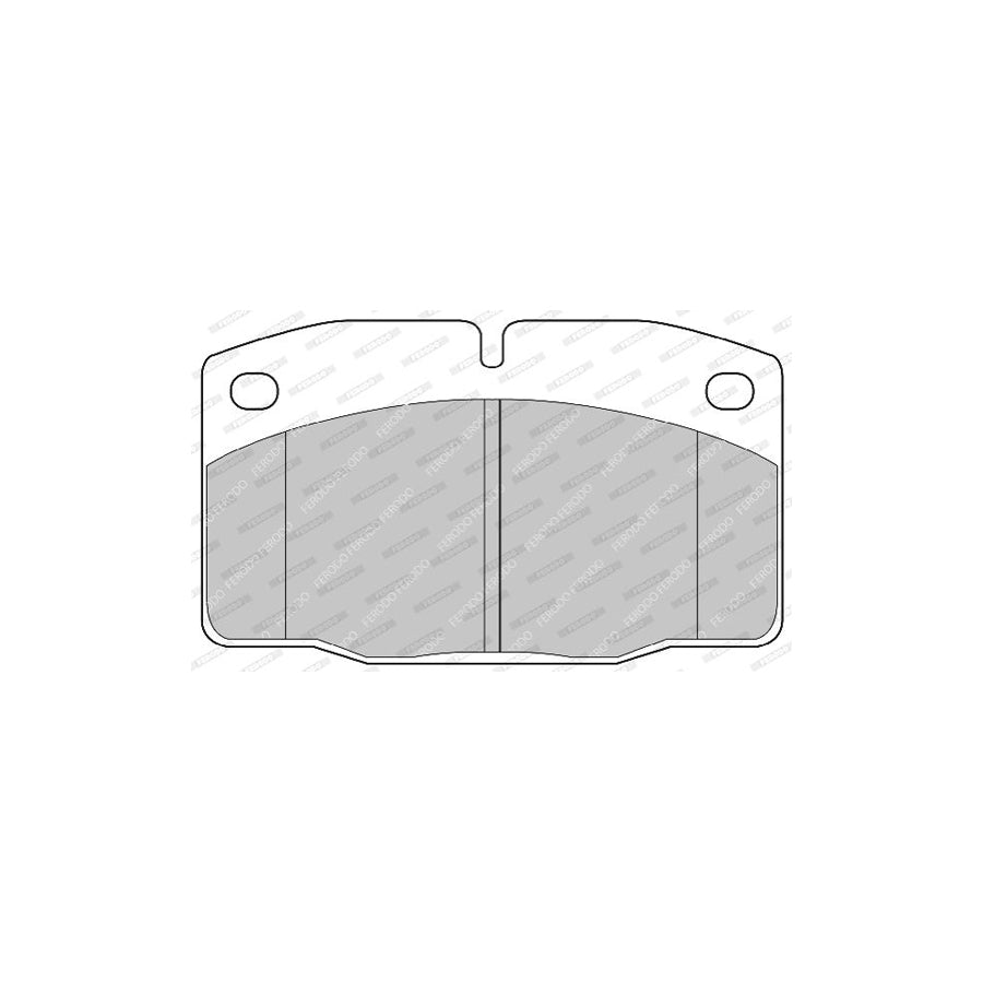 Ferodo Fdb173C Brake Pad Set Premier With Accessories